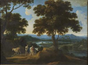 Paisagem com Mercúrio e Argos s. XVII